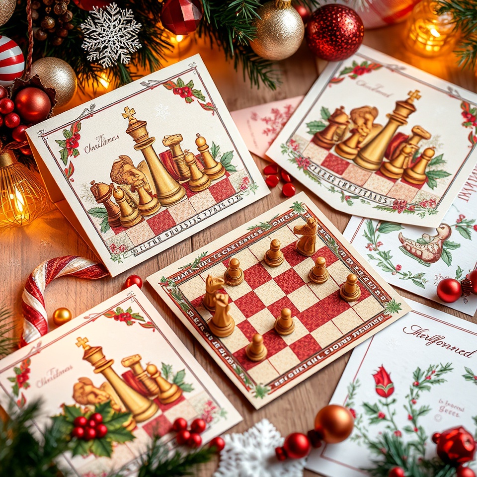 Tomtar spelar schack